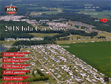 Tablet Screenshot of iolaoldcarshow.com